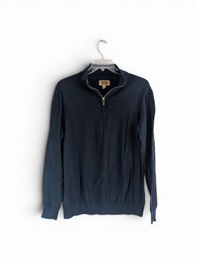 The Foundry Supply Co. Men's Navy Quarter-Zip Pullover Sz.XL Tall